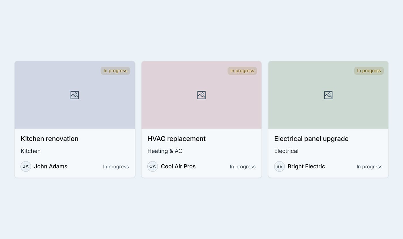Transferable home history screenshot