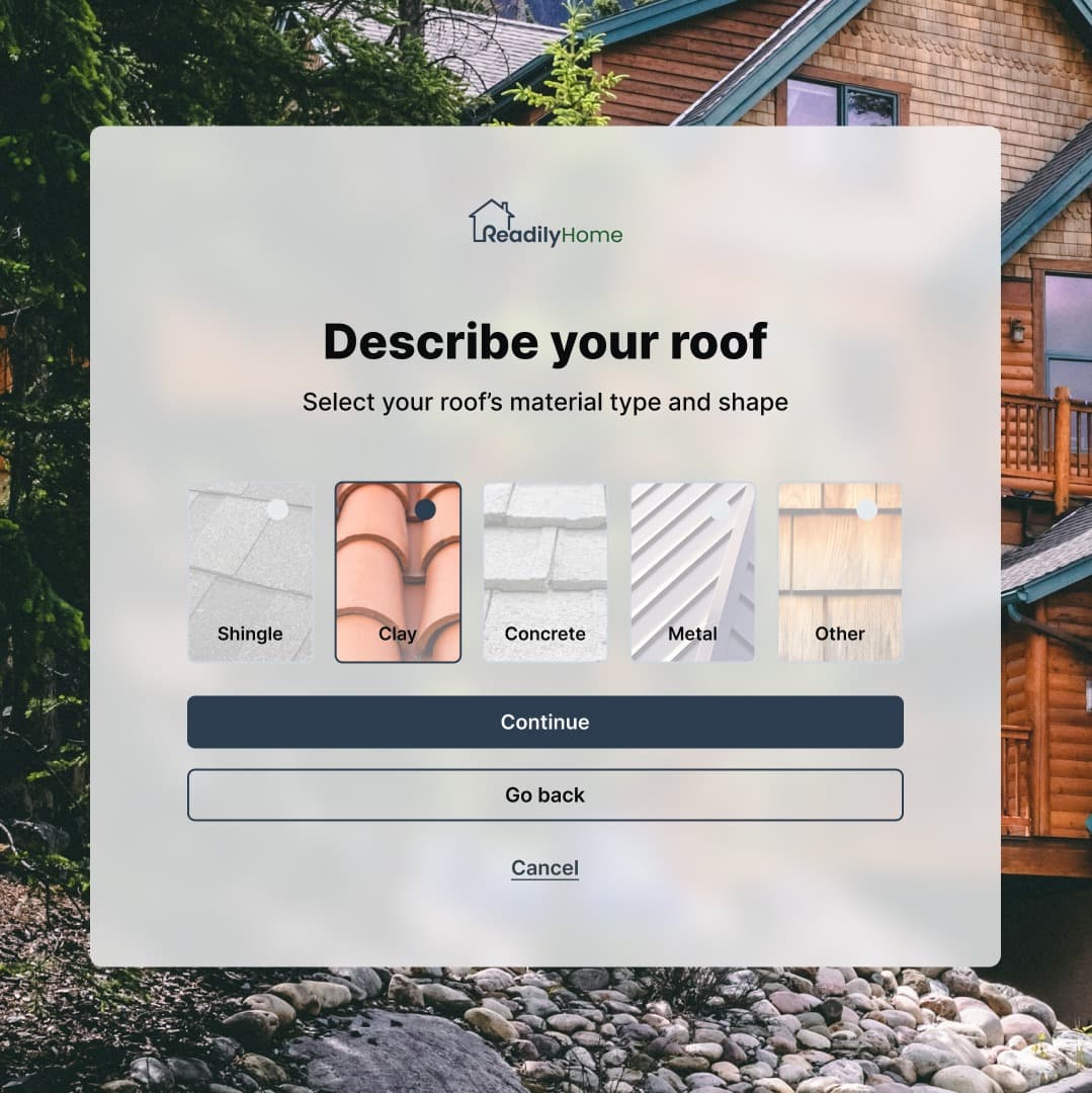 Home health dashboard screen